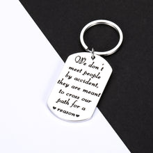 Load image into Gallery viewer, Christmas Best Friend Gifts Keychain for BFF Friends Women Men Coworker Leaving Retirement Gift for Boss Leaders Colleague Supervisor Birthday Graduation Keychains Jewelry Friendship Present