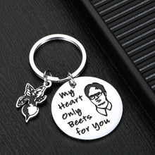 Load image into Gallery viewer, Valentines Day Gifts for Him Boyfriend Her Girlfriend Funny Office Keychain Merchandise for Women Men Kids Fans Birthday Wedding Valentines Gift for Husband Wife Fiance Fiancee Anniversary Key Chain