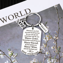 Load image into Gallery viewer, 2022 Inspirational Keychain Graduation Gifts for Him Her Birthday Christmas Class of 2022 Gifts for Men Women Middle High School College Master Doctor PHD Grad Gifts for Kids Teens Boys Girls Students