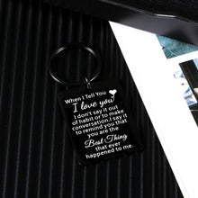 Load image into Gallery viewer, I Love You Gifts Valentines Day Anniversary Jewelry for Him Her Boyfriend Husband Birthday Wedding Engagement Christmas Long Distance Relationship Miss You Gift for Men Women Lover Couple Spouse Half