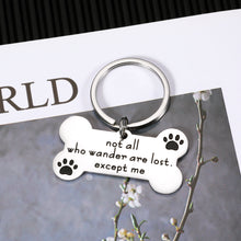 Load image into Gallery viewer, Christmas Funny Pet Id Tags for Dogs Cats Pets Personalized Anniversary Memory Day Engraved Keychain Gift for Pet Owners Go Tags Dog Collar for Dog Cat Pet Lovers Adopted Pets Dog Association Members