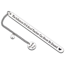 Load image into Gallery viewer, Teachers Day Gift for Women Men Graduation Teacher Gift Thank You Bookmark from Student Appreciation Retirement Leaving End of Year Birthday Chritsmas Gift for Teachers Female Male Professor Educator