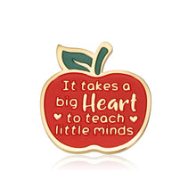 Load image into Gallery viewer, Appreciation Gift Pins for Teacher on Teachers Day, Teacher Graduation Gift for Her Him, Brooche for Teacher Male Female Coach Tutor Professor Educator Birthday Retirement Christmas Thanksgiving Gift