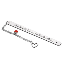 Load image into Gallery viewer, Teacher Appreciation Day Gifts for Teachers from Students, Teachers' Day Thanksgiving Thank You End of Year Graduation First Day of School Gifts for Tutor Professor Coach Birthday Christmas Bookmarks