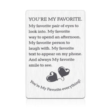 Load image into Gallery viewer, Stocking Stuffers for Men Women Couple Gifts for Men Anniversary Valentines Day Gifts for Him Boyfriend Wallet Card Gifts for Men Unique Birthday Gifts for Men Boyfriend Husband Romantic Gift for Him