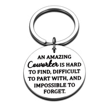 Load image into Gallery viewer, Coworker Leaving Gifts Retirement Keychain for Boss Colleague Leader Friends Supervisor Christmas Boss Day Birthday Keychains Gift for Retired Coworkers Thank You Going Away Farewell Goodbye Presents
