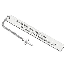 Load image into Gallery viewer, Christmas Religious Inspirational Gifts for Men Christian Gifts for Women Faith Motivational Bible Verse Birthday Anniversary Easter Bookmarks for Kids Teen Boys Girls Godson Goddaughter Godfather