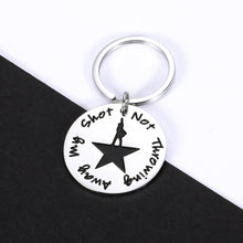 Load image into Gallery viewer, Hamilton Musical Merchandise Gifts Inspirational Keychain for Kids Boys Girls Fans Birthday Graduation Valentines Hamilton Musical Merch Gift Not Throwing Away My Shot Broadway Theater Key Chians