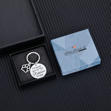 Load image into Gallery viewer, Loss of Pet Memorial Keychains Sympathy Gifts Passed Away Deceased Gift for Pet Owner Lover Remembrance Jewelry Doggy Puggy Memory Keepsake I'll Meet You at The Rainbow Bridge