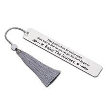 Load image into Gallery viewer, Inspirational Bookmark for Men Women Motivational Graduation Birthday Christmas Gift for Kids Teens Students Reader Book Lovers Anniversary Valentines Jewelry for Him Boyfriend Girlfriend Husband Wife