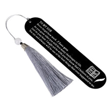 Load image into Gallery viewer, Christmas Inspirational Gifts for Sons from Mom Dad Encouragement Birthday Graduation Anniversary Valentines Day Gifts I Love You Bookmarks for Him Sons Stepsons Son in Law Boys Kids Teens Adult Sons