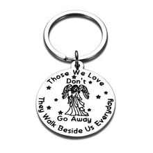 Load image into Gallery viewer, Sympathy Gifts Memorial Keychains for Loss of Grandma Grandpa Mom Dad Family Member Remembrance Memory Gift for Lost of Family’s Friends Bereavement Keychain Those We Love Don’t Go Away Jewelry