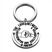 Load image into Gallery viewer, Christmas Grandpa Gifts Keychain for Grandfather from Granddaughter Happy Father’s Day Birthday Thanksgiving Gifts for Granddad Grandparents from Grandchildren Keychains Jewelry Gift
