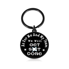 Load image into Gallery viewer, Funny Boss Coworker Gifts for Him Her Boss Day Inspirational Keychain for Colleague Subordinate Team Member Office Male Female Motivational Gifts for Work Partner Friends BFF Boss Leader Manager
