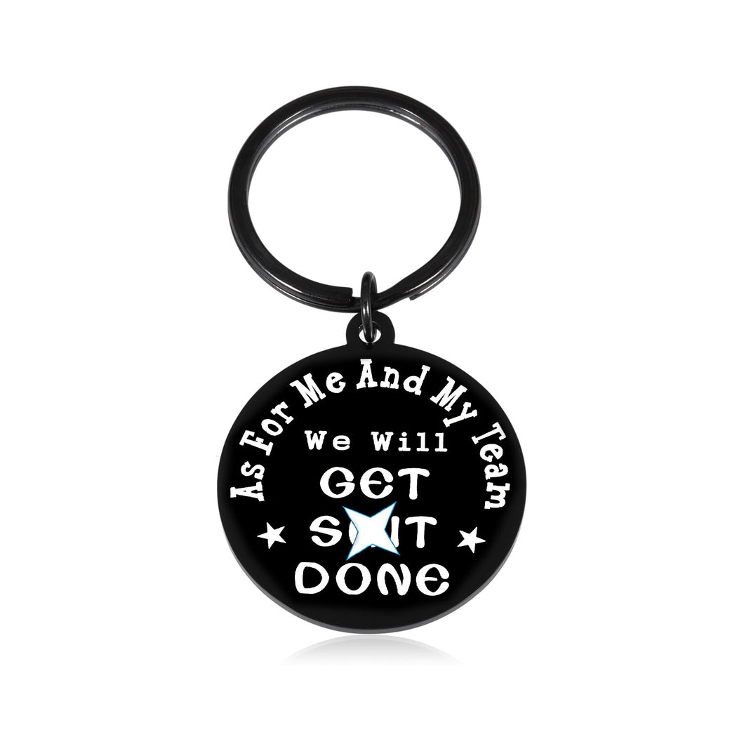 Funny Boss Coworker Gifts for Him Her Boss Day Inspirational Keychain for Colleague Subordinate Team Member Office Male Female Motivational Gifts for Work Partner Friends BFF Boss Leader Manager