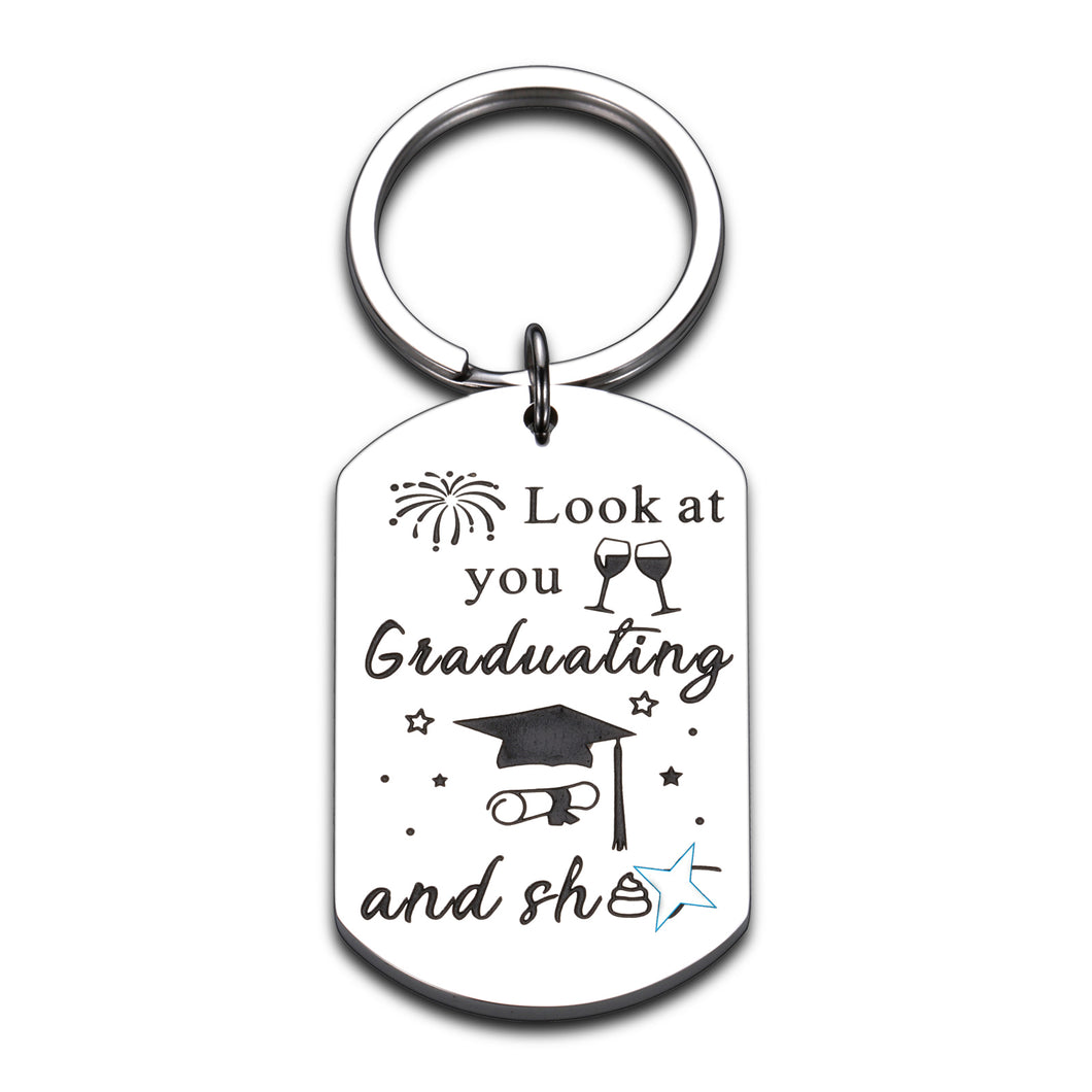 Funny College Graduation Gifts Keychains for Her Him 2022 Class of 2022 Seniors Nurse Grad High School Student Best Friend Graduate Masters Daughter Son Teen Boy Girl Inspirational Gifts for Women Men