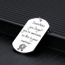Load image into Gallery viewer, Christmas Inspirational Encouragement Gifts Kechains for Women Men Funny Graduation Birthday Cute Keychain for BFF Best Friend Teen Boys Girls Son Daughter Motivational Jewelry Present for Him Her
