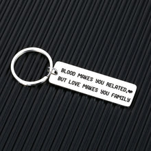 Load image into Gallery viewer, Christmas Keychain Gifts for Mom Dad Son Daughter Birthday Wedding Family Party Gift for Stepmom Stepdad Aunt Nephew Brother Sister Family Members Fathers Mothers Sibling Day Keychains Present
