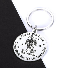Load image into Gallery viewer, Sympathy Gifts Memorial Keychains for Loss of Grandma Grandpa Mom Dad Family Member Remembrance Memory Gift for Lost of Family’s Friends Bereavement Keychain Those We Love Don’t Go Away Jewelry
