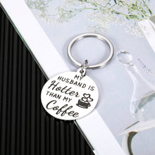Load image into Gallery viewer, Valentines Day Gifts for Husband from Wife Funny Anniversary Birthday Gift for Him Hubby Couple Weeding Engagement Christmas Jewelry for Men Lover Other Half Fiance Bridegroom Sweetheart Soulmate
