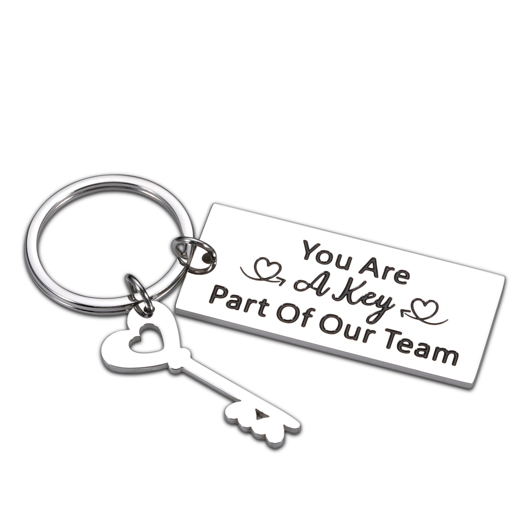 Boss Day Employee Appreciation Gifts for Boss Leader Coworker Colleague Team Keychain for Manager Coach Supervisor Mentor Thank You Gifts for BFF Partner on Birthday Christmas Retirement Going Away