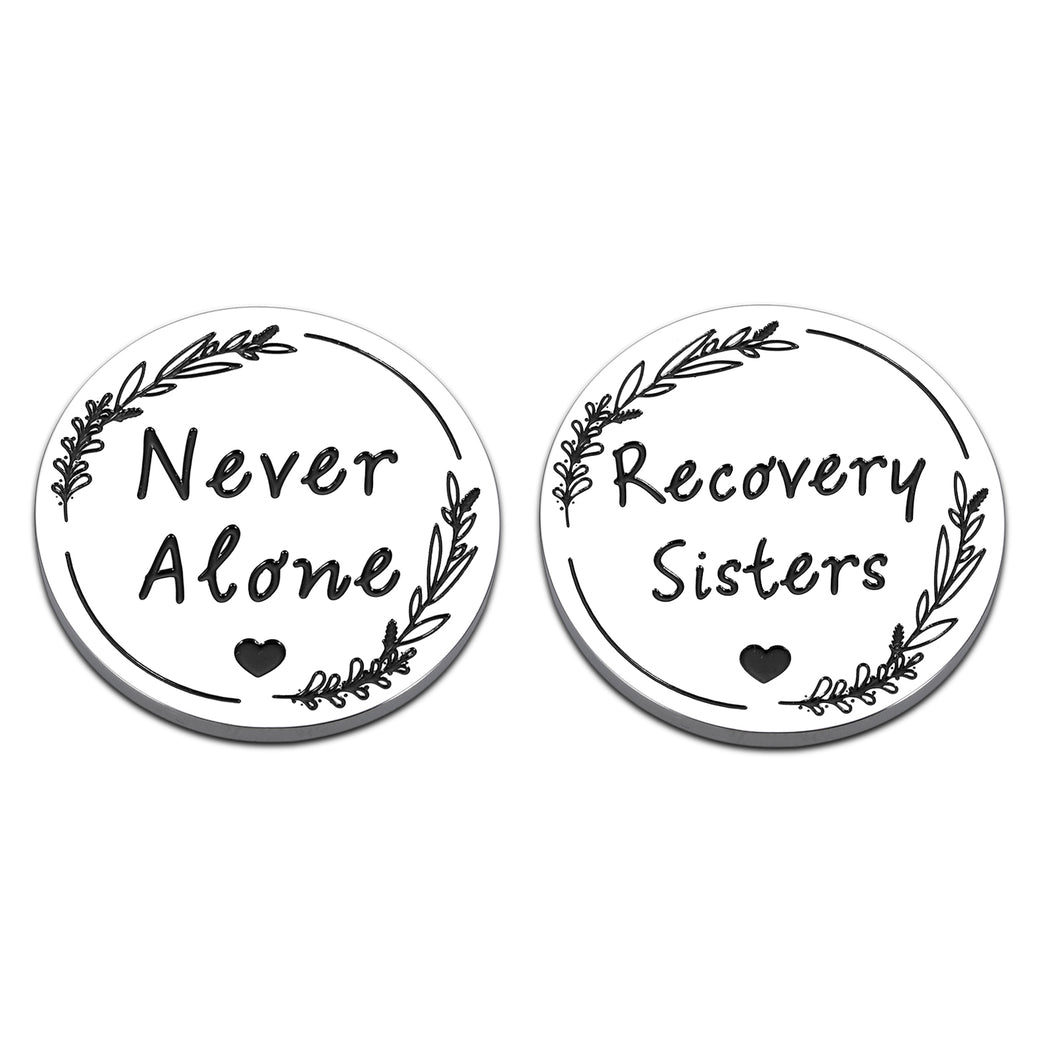 Inspirational Gifts for Women Stocking Stuffers for Women Recovery Sobriety Gifts for Women Sobriety Coin Get Well Soon Gifts for Women Christmas Gifts for Friends Sister Cancer Survivor Fighter Gifts