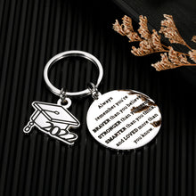 Load image into Gallery viewer, Inspirational Gifts for Women Men Class of 2022 Keychain for Him Her Kids Adults Graduation Birthday Anniversary Valentines Day Christmas Come of Age Back to School Jewelry for Teens Students Friends
