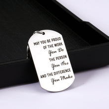 Load image into Gallery viewer, Appreciation Gift for Employee Leader Teacher Nurse Thanksgiving Thank You Gift Retirement Farewell New Job Team Keychain for Office Male Female Friends Partners Christmas Birthday Anniversary Jewelry
