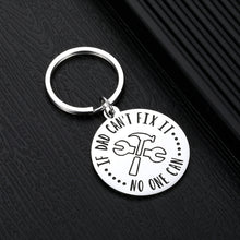 Load image into Gallery viewer, Christmas Dad Gifts Keycahin for Daddy Father from Kid Daughter Son Birthday Thanksgiving Father’s Day Gift for Sted Dad Husband from Sted Daughter Son Wife Papa Anniversary Present
