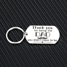 Load image into Gallery viewer, Funny Step Dad Gifts Keychains for Father Dad in Law from Daughter Son Christmas Father’s Day Bonus Stepdad Daddy Keychain Gift for Stepdaddy from Daughters Kids Birthday Thanksgiving Present

