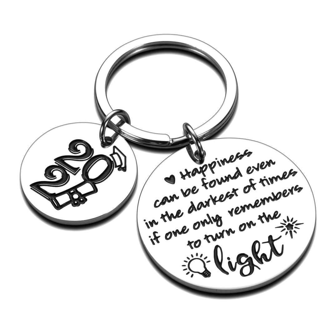 Graduation Gifts Keychain for Him Her 2021 Masters Degree Inspirational Valentines Day Birthday Gift for Boyfriend Girlfriend Son Daughter Best Friend Harry Potter Grad Keychians Jewelry for Women men