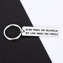Load image into Gallery viewer, Christmas Keychain Gifts for Mom Dad Son Daughter Birthday Wedding Family Party Gift for Stepmom Stepdad Aunt Nephew Brother Sister Family Members Fathers Mothers Sibling Day Keychains Present
