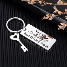 Load image into Gallery viewer, Boss Day Employee Appreciation Gifts for Boss Leader Coworker Colleague Team Keychain for Manager Coach Supervisor Mentor Thank You Gifts for BFF Partner on Birthday Christmas Retirement Going Away
