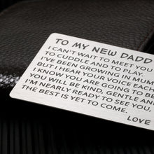 Load image into Gallery viewer, Fathers Day Giftt for New Dad First Time Daddy To Be, Pregnancy Baby Announcement Birthday Valentines Day Gift Wallet Insert Card for Men Husband Boyfriend First Time Father Soon To Be Dad New Papa
