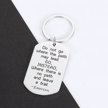 Load image into Gallery viewer, Inspirational gifts Keychain for Women Men Motivational Keychains Graduation Christmas birthday Gift for Son Daughter Boyfriend Girlfriend Dad Mom BFF Best Friend Wisdom Encouragement Jewelry Presents
