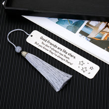 Load image into Gallery viewer, Best Friends Birthday Gifts for Women Stocking Stuffers for Teens Bookmarks for Women Men Christmas Gifts for Friends Valentines Day Gifts Graduation Gifts for Him Her Long Distance Friendship Gifts
