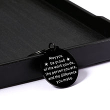 Load image into Gallery viewer, Appreciation Gifts for Coworker Colleague Boss Leader Boss Day Inspirational Keychain for Office Male Female Employee Birthday Christmas Retirement Farewell Gifts for Women Men Work Partner Friends
