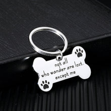Load image into Gallery viewer, Christmas Funny Pet Id Tags for Dogs Cats Pets Personalized Anniversary Memory Day Engraved Keychain Gift for Pet Owners Go Tags Dog Collar for Dog Cat Pet Lovers Adopted Pets Dog Association Members
