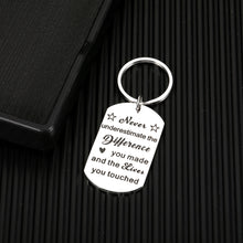 Load image into Gallery viewer, Appreciation Gifts Inspirational Keychain for Boss Coworker Leader Colleague on Boss Day Thank You Gifts for Office Male Female Teacher Coach Nurse Volunteer Motivational Gifts for Women Men Friends
