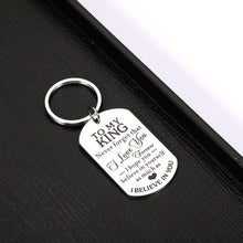 Load image into Gallery viewer, Christmas Anniversary Valentines Day Gifts for Boyfriend Husband to My King Birthday Gifts for Him Boy Male Wedding Jewelry for Men Groom Fiance I Love You Gifts for Lover Sweetheart Soulmate Couple
