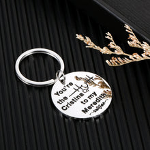 Load image into Gallery viewer, Friendship Gifts Keychain for Her Women Grey&#39;s Anatomy for Medical Nurses Sister Female Graduation Student Best Friend Birthday Christmas You&#39;re The Meredith to My Cristina Inspired Key Chains
