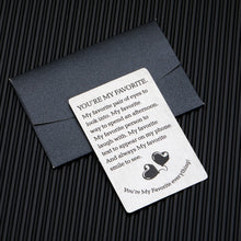 Load image into Gallery viewer, Stocking Stuffers for Men Women Couple Gifts for Men Anniversary Valentines Day Gifts for Him Boyfriend Wallet Card Gifts for Men Unique Birthday Gifts for Men Boyfriend Husband Romantic Gift for Him
