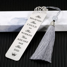 Load image into Gallery viewer, Inspirational Bookmark Graduation Gift for Her Nursing Medical Students Kids Teens Nurse Day Gift for Nurses RN LPN New Nurse Practitioner Congratulations Motivational Gift for Women Girls Friends
