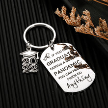 Load image into Gallery viewer, Funny 2022 Graduation Gifts Keychains for Her Him Class of 2022 Seniors High School Student Nurse Nursing Graduate Masters PHD College Grad Inspirational Gifts for Women Men Teen Boy Girl Son Daughter
