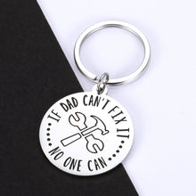Load image into Gallery viewer, Christmas Dad Gifts Keycahin for Daddy Father from Kid Daughter Son Birthday Thanksgiving Father’s Day Gift for Sted Dad Husband from Sted Daughter Son Wife Papa Anniversary Present
