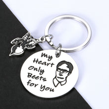 Load image into Gallery viewer, Valentines Day Gifts for Him Boyfriend Her Girlfriend Funny Office Keychain Merchandise for Women Men Kids Fans Birthday Wedding Valentines Gift for Husband Wife Fiance Fiancee Anniversary Key Chain
