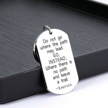 Load image into Gallery viewer, Inspirational gifts Keychain for Women Men Motivational Keychains Graduation Christmas birthday Gift for Son Daughter Boyfriend Girlfriend Dad Mom BFF Best Friend Wisdom Encouragement Jewelry Presents
