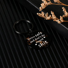 Load image into Gallery viewer, Funny Christmas Birthday Gifts for Kids Teen Adult Gag Gifts for Male Female Drive Safe Don&#39;t Do Stupid Graduation Anniversary Valentines Day Jewelry for for Teenager Friends BFF Lover Drivers Coworkers
