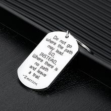 Load image into Gallery viewer, Inspirational gifts Keychain for Women Men Motivational Keychains Graduation Christmas birthday Gift for Son Daughter Boyfriend Girlfriend Dad Mom BFF Best Friend Wisdom Encouragement Jewelry Presents
