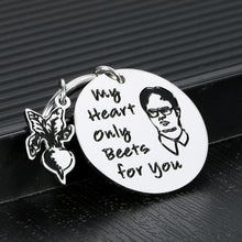 Load image into Gallery viewer, Valentines Day Gifts for Him Boyfriend Her Girlfriend Funny Office Keychain Merchandise for Women Men Kids Fans Birthday Wedding Valentines Gift for Husband Wife Fiance Fiancee Anniversary Key Chain
